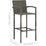  Barska garnitura 3-delna siva | Shoptok.si