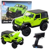  Licencirani auto na daljinsko upravljanje Jeep Wrangler Rock 1:14 - zeleni | Shoptok.si