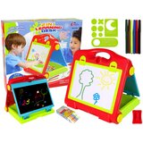 Sklopiva ploča u kovčegu, dvostrana 2-u-1 - crvena/plava  Sklopiva ploča u kovčegu, dvostrana 2-u-1 - crvena/plava Slike