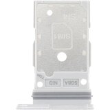Samsung Predal za kartico SIM za Galaxy S24 FE Dual Nano SIM Original, Srebrna, (5000037859) | Shoptok.si