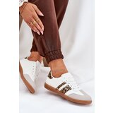 Boto Low Women's Sneakers Made Of Eco Leather Leopard Print White Nonalorin | shoptok.hr
