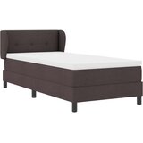  s opruga kutije Tamno smeđa 90 x 200 cm tkanina | shoptok.hr