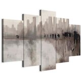 Artgeist Slika Na Platnu City In The Rain | Shoptok.si