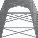  Povišena vrtna gredica od čelika 224x80x68 cm antracit | shoptok.hr