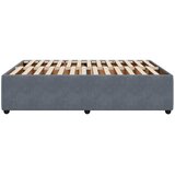  Okvir za krevet bez madraca tamnosivi 140 x 190 cm baršunasti | Eponuda.com