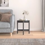  Stolić za kavu sivi Ø 42,5x45 cm od masivne borovine | shoptok.hr