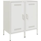 Maison Chic Komoda - Predalnik 2 kosa bela 36x39x79 cm jeklo, (21719386) | Shoptok.si