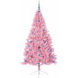  Umjetno predsvijetljeno božićno drvce Ružičasta 210 cm PVC | shoptok.hr
