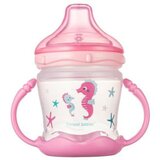 Canpol babies solja love&sea 180ml sa silikonskim kljunom (57/300) - pink ( 57/300_pin ) cene