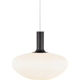 Nordlux - Luster na sajli ALTON 1xE27/60W/230V bela/crna/mesing | Eponuda.com
