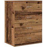  Kreveta s ladicama Staro drvo 60 x 39 x 80 cm Konstruirano drvo | shoptok.hr