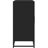  Komoda crna 92x35x76 cm od konstruiranog drva | shoptok.hr