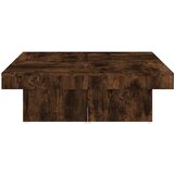  Stolić za kavu boja hrasta 90x90x28 cm od konstruiranog drva | shoptok.hr
