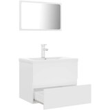  Set kupaonskog namještaja od iverice bijeli | shoptok.hr