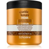 EchosLine Seliár Luxury hranilna maska za gladke in sijoče lase 1000 ml Cene