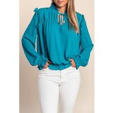 Fenzy Bluza Z Dolgimi Rokavi, Petrol | Shoptok.si