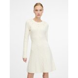 Orsay Cream women's knee-length dress - Women's Cijene