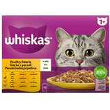 Whiskas 1+ izbor perutnine v želeju 12 x 85 g Cene