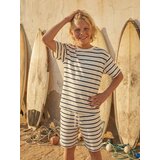 Sinsay Set: majica i kratke hlače od french terry pletiva | shoptok.hr