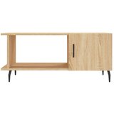  Stolić za kavu boja hrasta 90x50x40 cm konstruirano drvo | shoptok.hr