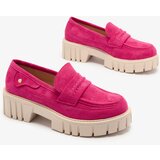 Resti Eco suede fuchsia moccasins for women Siherta | Shoptok.si