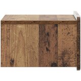  Noćni ormarić za montažu na zid Staro drvo 33 x 34,5 x 24 cm | shoptok.hr