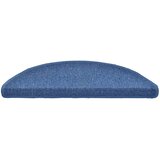  Prostirke za stepenice 20 kom 56x17x3 cm plave poluokrugle | shoptok.hr