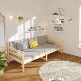 vidaXL Izvlečna postelja brez vzmetnice 80x200 cm trdna borovina | Shoptok.si