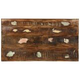  Kava Stol Šareni 90 x 50 x 35 cm Čvrsto drvo iz reciklaže | shoptok.hr