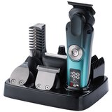 INF 6-v-1 električni strižnik z USB-C, LCD in 1400mAh baterijo Black+Green, (5000339625) Cene