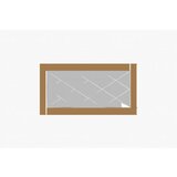 Hanah home ogledalo pierre bronze white v2
