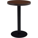 vidaXL Bistro miza temno rjava 50 cm mediapan | Shoptok.si