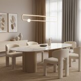 Toolight Visilna LED lampa G123-CP BLACK | shoptok.hr
