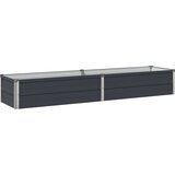  Povišeni vrtni krevet Antracit 160 x 40 x 24 cm | shoptok.hr