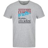 Kilpi Men's cotton T-shirt TYPON-M LIGHT GRAY | shoptok.hr
