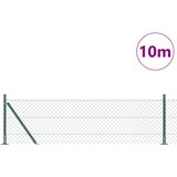  Zavareno žičano ogradno mreža s betonskom podlogom 10 x 0,6 m | shoptok.hr