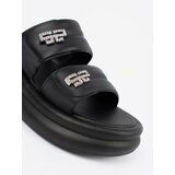 SEASTAR Black women's platform flip-flops | Shoptok.si