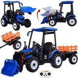 Traktor bager AKU s prikolicom plavi Cijene