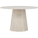 Venture Home Lanzo okrugli blagovaonski stol ⌀120 cm, bež | shoptok.hr
