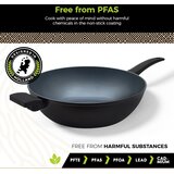 BE Living Wok tava Delight Black 32 cm | shoptok.hr