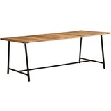 vidaXL Jedilna miza 200x100x75 cm trden mangov les | Shoptok.si