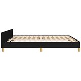  Okvir za krevet bez madraca crni 160x200 cm od tkanine | shoptok.hr
