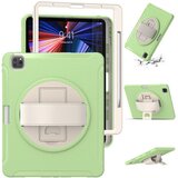 NIKCORP Ovitek za iPad Air 5 / Air 4 / Pro 11 s 360-stopinjskim vrtljivim stojalom, držalom za pisalo in ročajem, zelen, odporen na udarce, (5000139017) | Shoptok.si
