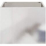 Vrtna saksija Nehrđajući čelik 50 x 32 x 40 cm Nehrđajući čelik | shoptok.hr
