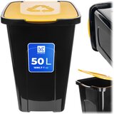 KADAX koš za sortiranje odpadkov 50L rumene plastike, (5000362572) Cene