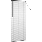 vidaXL Zavjesa za prozor sa zavjesama Ostalo Crna 90 x 220 cm Aluminij | shoptok.hr