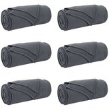  Pokrivači za bacanje 6 pcs Tamno siva 200 x 150 cm Runo | shoptok.hr