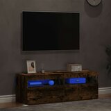 TV ormarići 2 kom s LED svjetlima boja hrasta 60 x 35 x 40 cm | Eponuda.ba