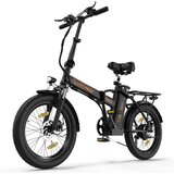 HITWAY BK11 e bike električno kolo 20" debelo zložljivo e-kolo, 250W/36V/12Ah baterija, 35-90km, terensko gorsko kolo s 7 prestavami, mestno e-kolo za moške in ženske, (21287800) Cene