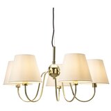  ByRydens 4202720-6509 - Visilica na sajli LYNF 5xE14/8W/230V mesing/bela | Eponuda.com